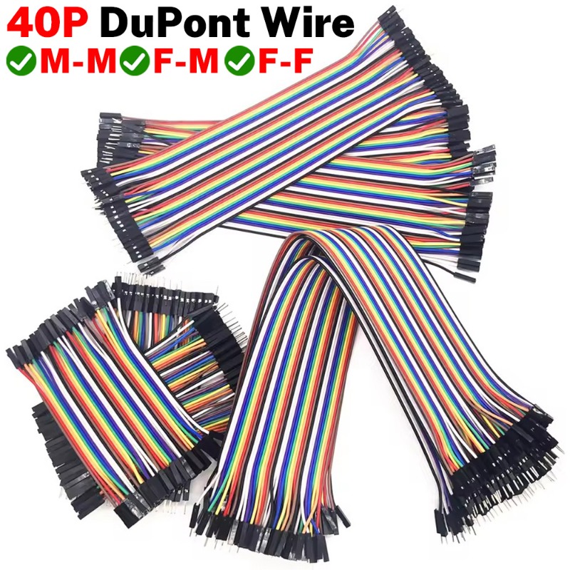 Diy Electronics Breadboard - 40Pin Dupont Kablo Şerit Jumper Tel