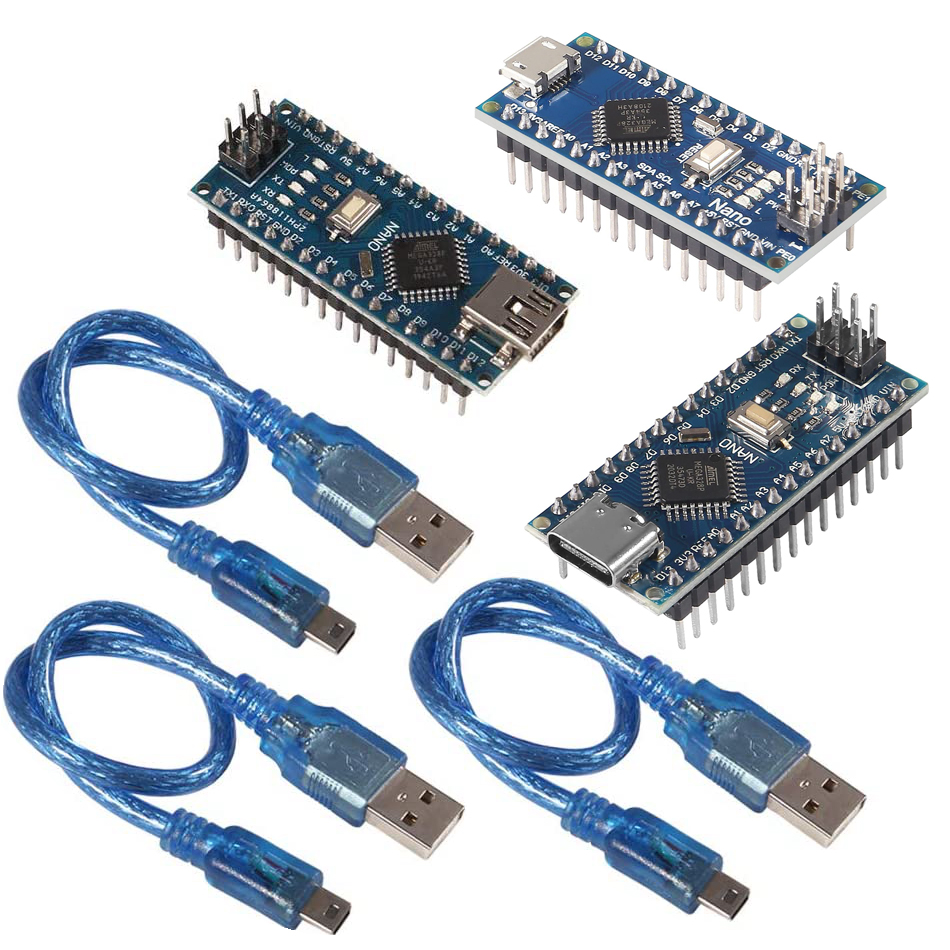 Arduino Uno Starter Kit - Nano V3.0 mikro denetleyici modülü atmegaarduino