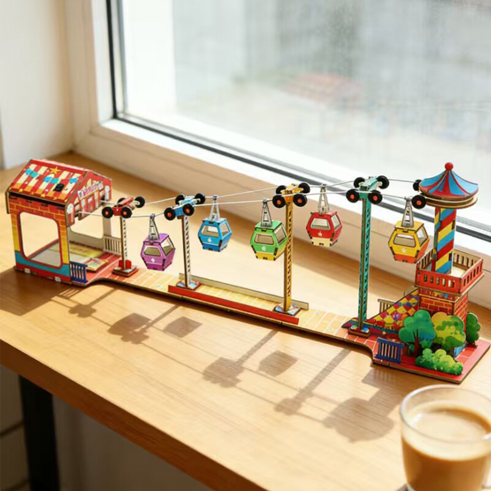 Diy Electronics Kids - Gezi Kablosuz Teleferik Modeli Çocuklar Bilim