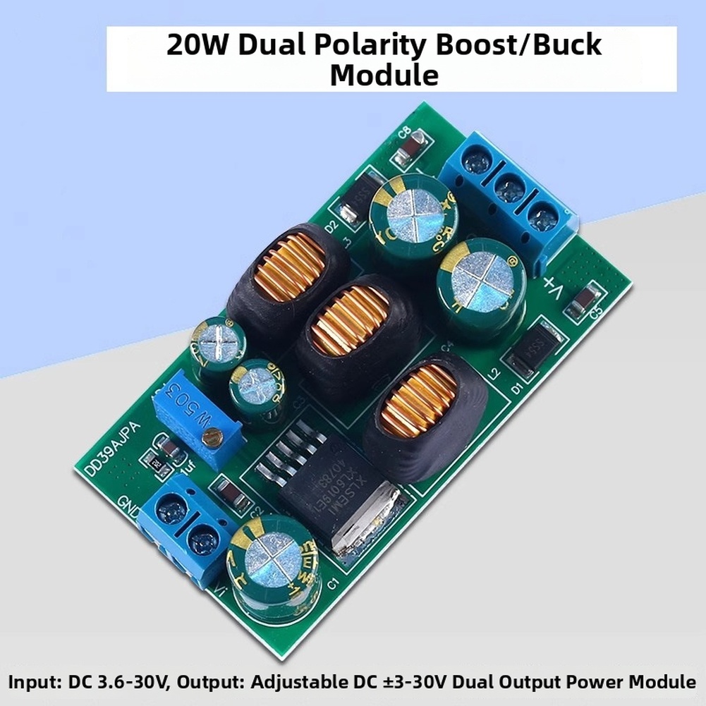 Diy Electronics Supplies - Ayarlanabilir Çift Çıkışlı DC DC Dönüştürücü