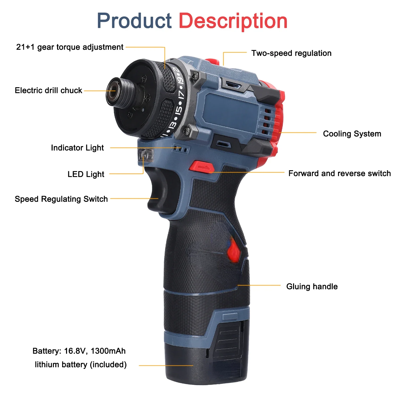 Diy Electronics For Sale - Sıcak Satış Elektrikli Tornavida 45Nm Tork