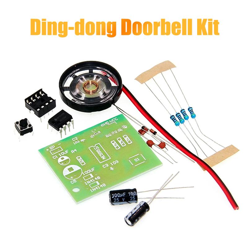 Diy Electronics Course - Çift Tonlu Ding Dong NE555 Kapı