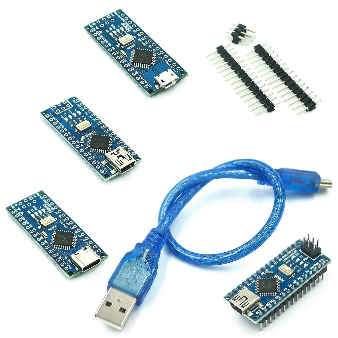 Arduino Uno Starter Kit - Arduino CH340 mikro USB 16Mhz atmegaarduino