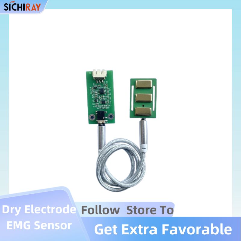 Diy Wearable Electronics - Biyosensör EMG Biyometri Kuru Elektrot Giyilebilir