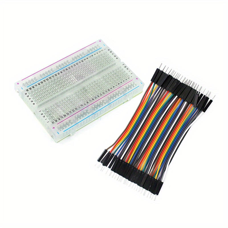 Diy Electronics Breadboard - 1 adet 400 Nokta Şeffaf Mini