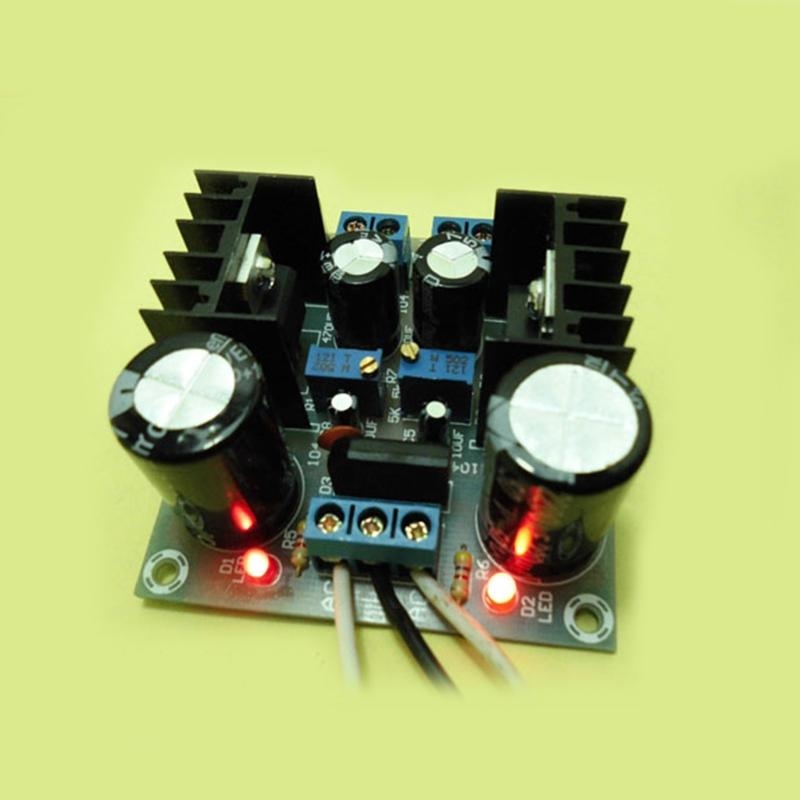 Diy Electronics For Sale - Sigortalı LM317 + LM337 Pozitif Negatif