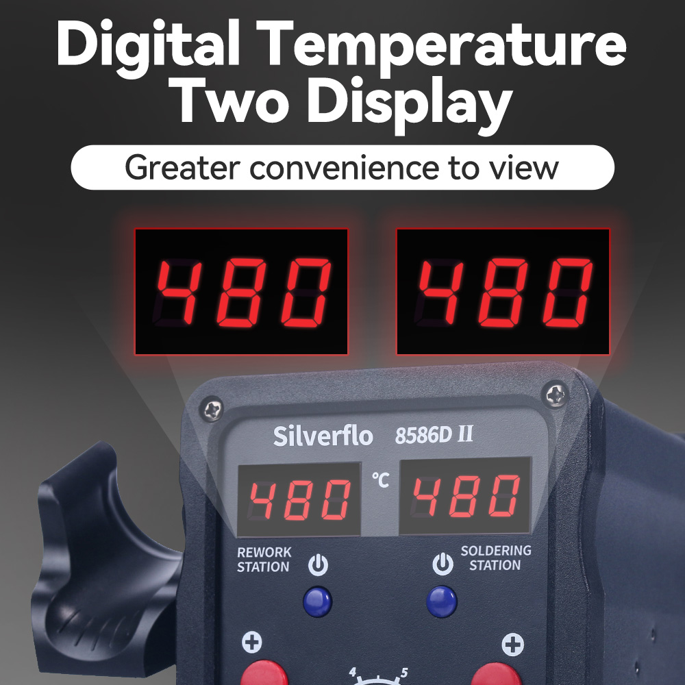 Silverflo 8586D Lehimleme İsta - Hot Air Rework Station incelemesi ve fiyatı