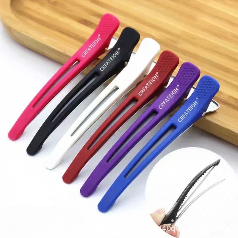 6 adet/takım bükülmemiş saç to - Crocodile Clip Set incelemesi ve fiyatı