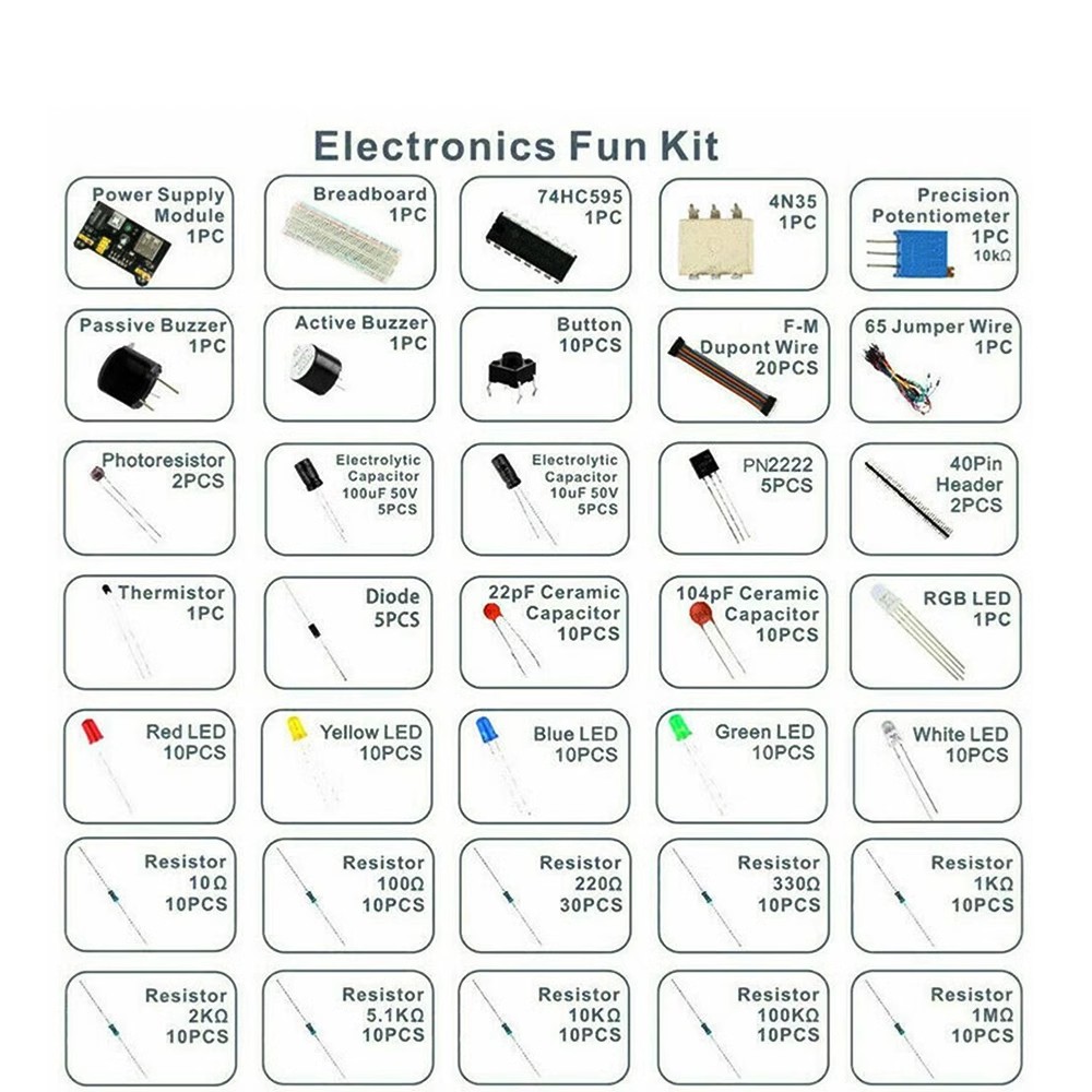 DIY Projesi Başlangıç Kiti Ard - Arduino Uno Starter Kit incelemesi ve fiyatı