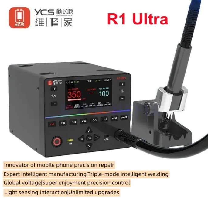 YCS R1 Ultra 1450W Sıcak Hava  - Hot Air Rework Station incelemesi ve fiyatı