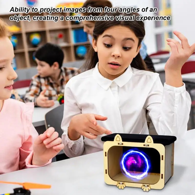 DIY 3D Holografik Tiyatro Cep  - Diy Electronics Kids incelemesi ve fiyatı