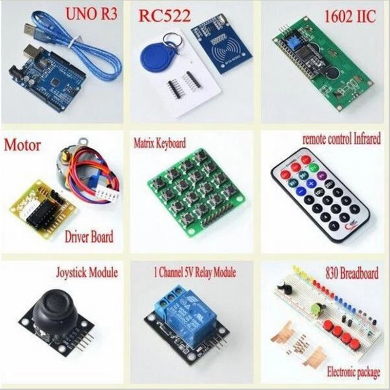 Arduino UNO R3 için EN YENİ RF - Arduino Uno Starter Kit incelemesi ve fiyatı