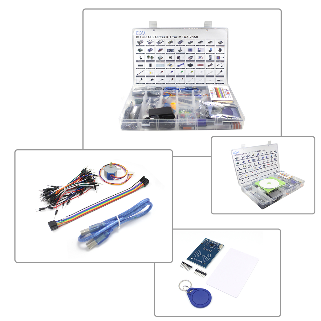 EQV MEGA 2560 proje LCD1602 II - Arduino Uno Starter Kit incelemesi ve fiyatı