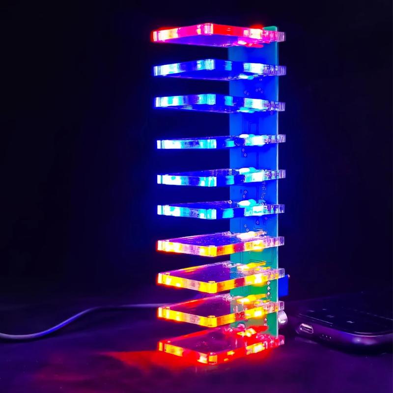 Ses Aktifleştirilen LED Müzik  - Diy Electronics Course incelemesi ve fiyatı