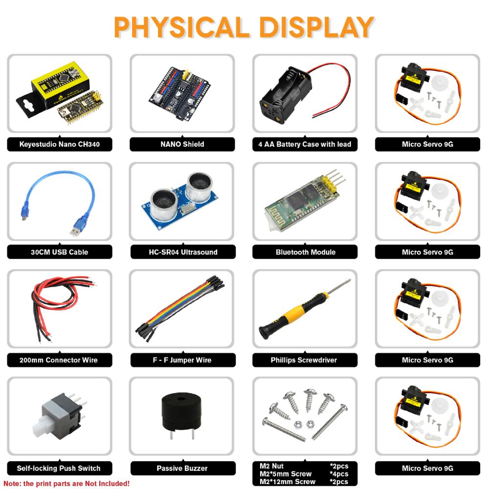 Keyestudio DIY Elektronik Bile - Arduino Uno Starter Kit incelemesi ve fiyatı
