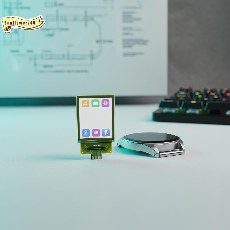 1.5 inç Şeffaf PMOLED Panel 12 - Diy Wearable Electronics incelemesi ve fiyatı