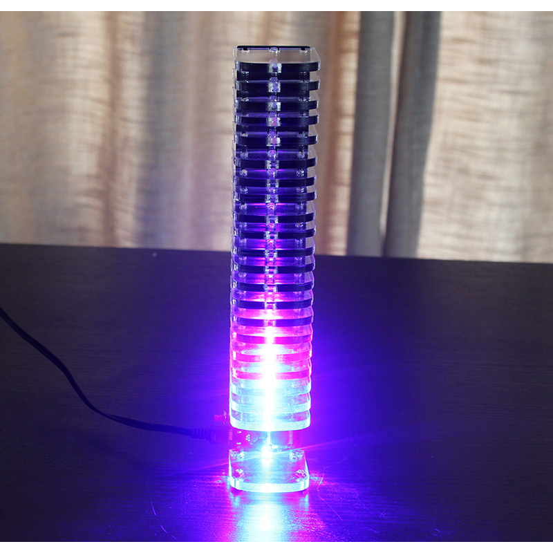 Işık küp 21-Segment LED müzik  - Diy Electronics Market incelemesi ve fiyatı