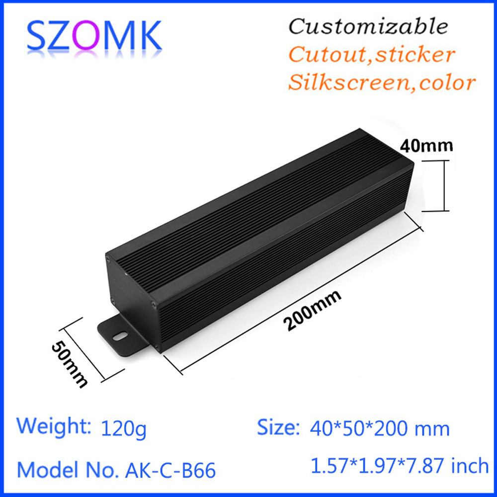 1 adet 40*50*200mm Alüminyum K - Diy Enclosure For Electronics incelemesi ve fiyatı