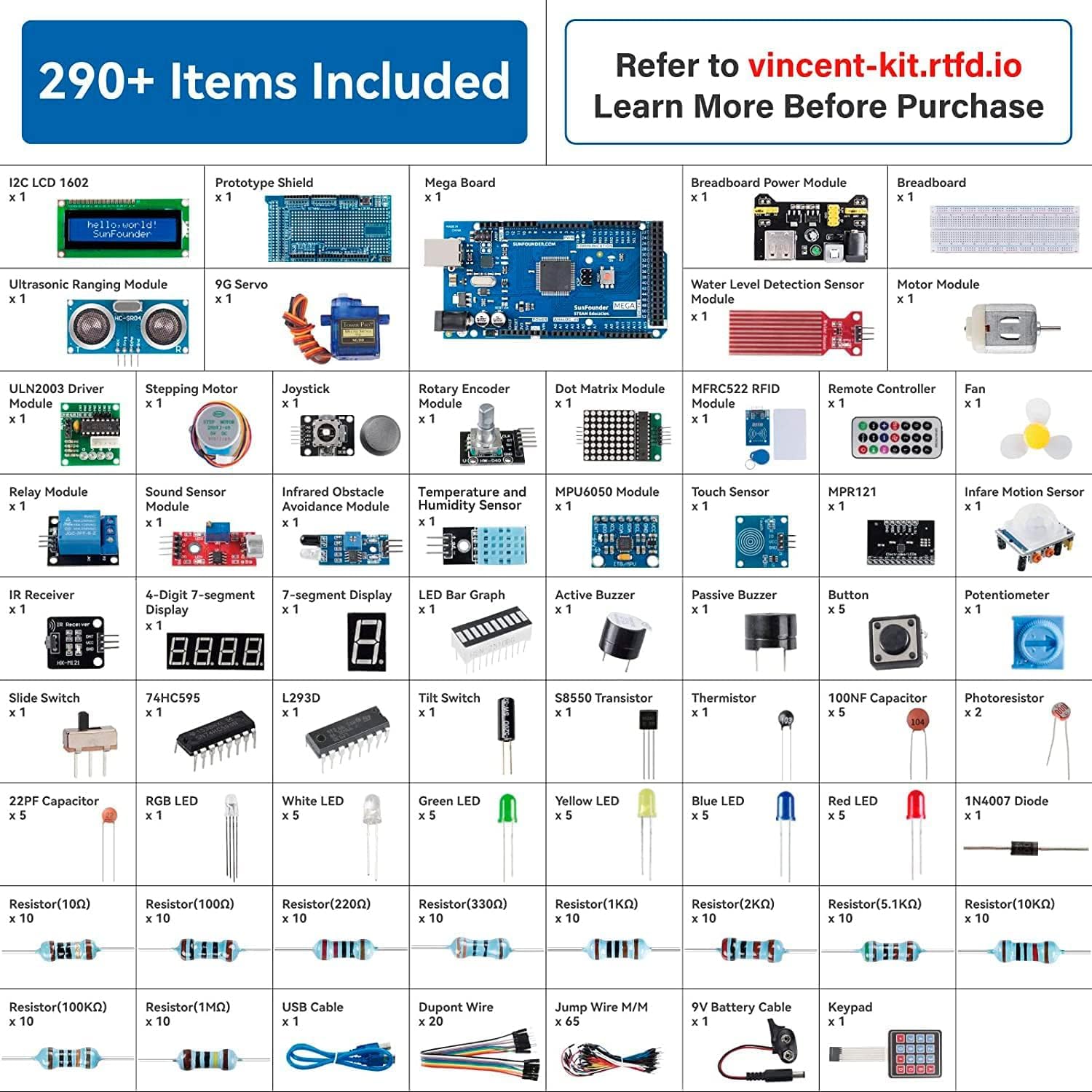 SunFounder Projesi Arduino Meg - Arduino Uno Starter Kit incelemesi ve fiyatı