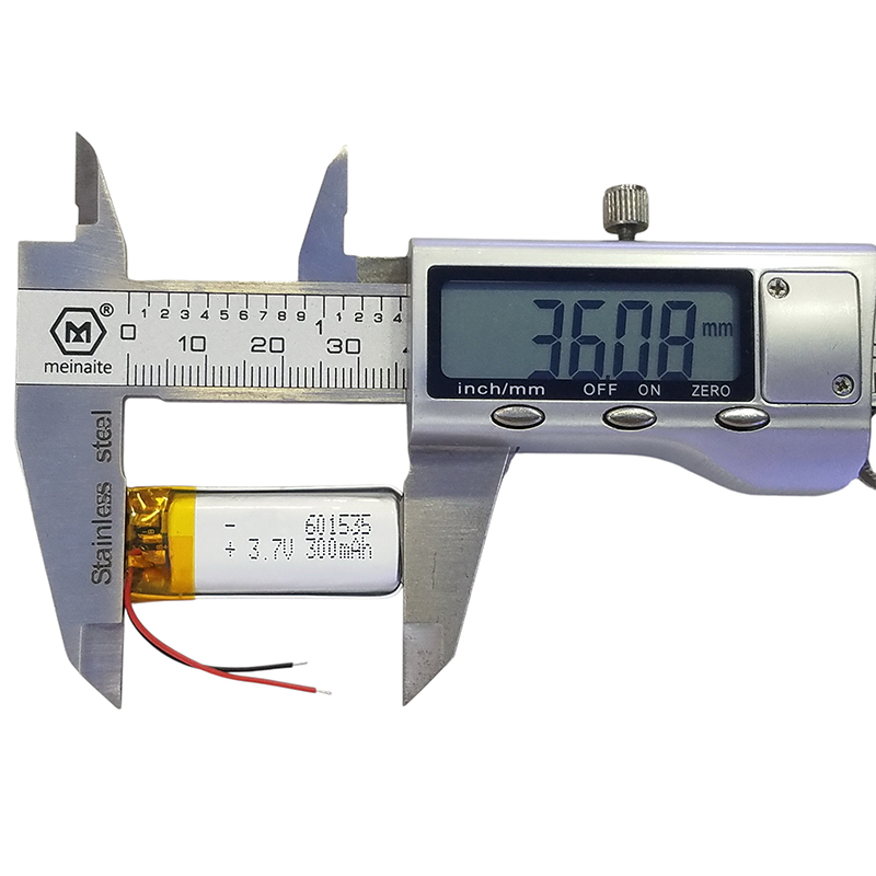 601535 300mAh 3.7V Li-ion Pil  - Diy Wearable Electronics incelemesi ve fiyatı