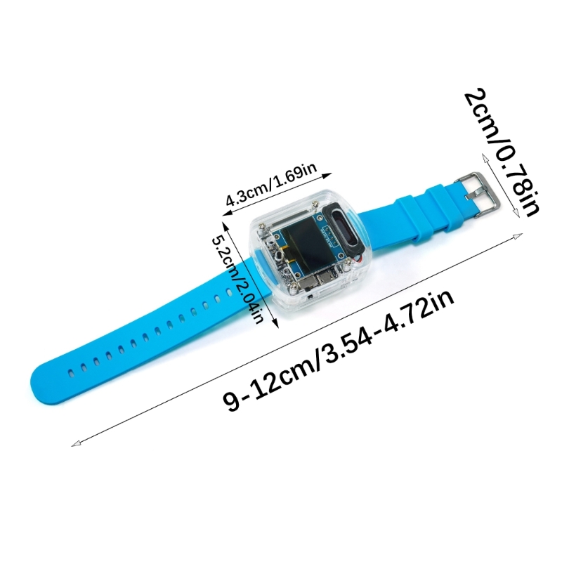 AI Ses Kontrolü İzleme Şarj Ed - Diy Wearable Electronics incelemesi ve fiyatı